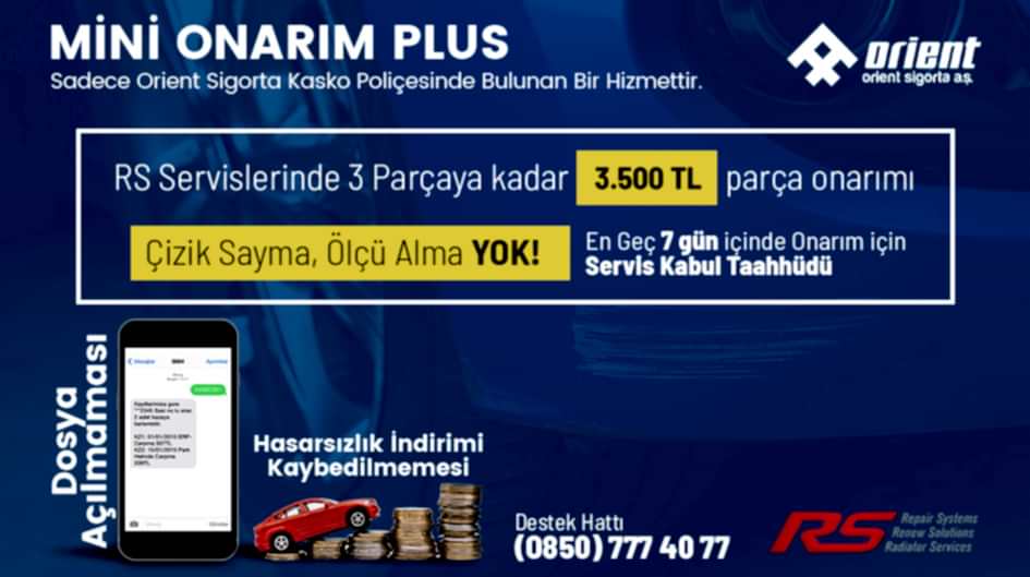 Mini Onarım Hizmetlerinde Farkları;